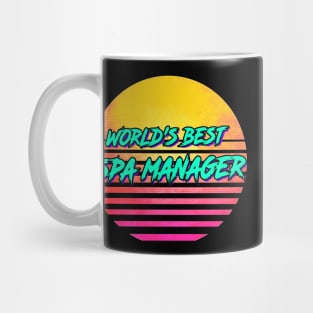 Funny Spa Manager Gift Mug